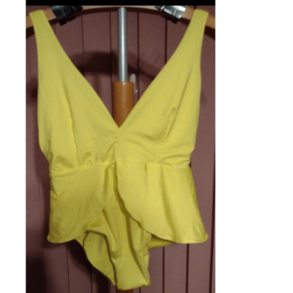 Shakti Swim Yellow One Piece Swimsuit